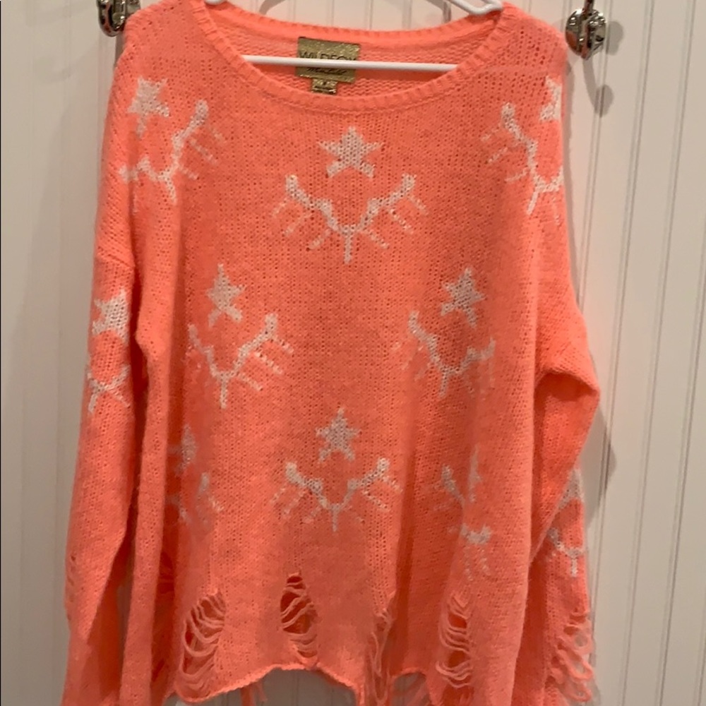 NWOT WILDFOX Darling Star Sweater!‎